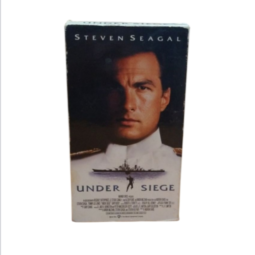 6/$15 Under Siege Vhs tape